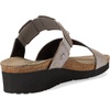 image:imageNAOT Footwear Ashley Womens Slide with Cork Footbed and Arch Comfort and Support  Rhinestone Slip On Lightweight and Perfect for TravelSilver Lthrs