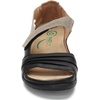 image:imageNAOT Footwear Papaki Womens Sandal with Cork Footbed and Arch Support Sandal With Removable Footbed  Comfort and Support   Slip Resistant Lightweight and Perfect for Travel  Medium FitSpeckled Beige LthrSoft Black Lthr