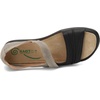image:imageNAOT Footwear Papaki Womens Sandal with Cork Footbed and Arch Support Sandal With Removable Footbed  Comfort and Support   Slip Resistant Lightweight and Perfect for Travel  Medium FitSpeckled Beige LthrSoft Black Lthr