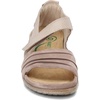 image:imageNAOT Footwear Papaki Womens Sandal with Cork Footbed and Arch Support Sandal With Removable Footbed  Comfort and Support   Slip Resistant Lightweight and Perfect for Travel  Medium FitStone NubuckBeige Lizard Lthr