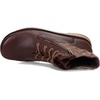 image:imageNAOT Footwear Womens Castera BootSoft Brown LeatherTaupe Gray SuedeSaddle Brown Leather