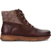 image:imageNAOT Footwear Womens Castera BootSoft Brown LeatherTaupe Gray SuedeSaddle Brown Leather