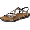 image:imageNAOT Footwear Womens Dorith Sandal with Cork Footbed and Arch Support Footbed  Adjustable Sandal With Backstrap  Comfort and Support  Lightweight and Perfect for Travel  Narrow to Medium FitSilver Threads Leather