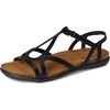 image:imageNAOT Footwear Womens Dorith Sandal with Cork Footbed and Arch Support Footbed  Adjustable Sandal With Backstrap  Comfort and Support  Lightweight and Perfect for Travel  Narrow to Medium FitBlack Raven Leather