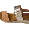 image:imageNAOT Footwear Womens Dynasty SandalCork LeatherRadiant Gold LeatherLatte Brown Leather