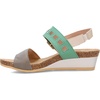 image:imageNAOT Footwear Womens Dynasty SandalFoggy GraySoft JadeSoft Ivory