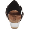 image:imageNAOT Footwear Womens Fiona Wedge SandalBlack Velvet NubuckKhaki Beige LeatherSilver Mirror Leather
