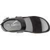 image:imageNAOT Footwear Womens Haki SandalBlack Velvet NubuckBlack Raven LthrSterling Lthr