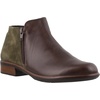 image:imageNAOT Footwear Womens Helm BootPecan Brown LthrOily Olive Suede