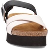 image:imageNAOT Footwear Womens Juliette SandalSoft Black LthrWhite Lthr