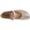 image:imageNAOT Footwear Womens Kirei Maryjane with Cork Footbed and Arch Comfort and Support  Lightweight and Perfect for Travel Removable FootbedLinen LeatherStardust LeatherSatin Beige Patent Leather