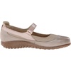 image:imageNAOT Footwear Womens Kirei Maryjane with Cork Footbed and Arch Comfort and Support  Lightweight and Perfect for Travel Removable FootbedLinen LeatherStardust LeatherSatin Beige Patent Leather