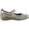 image:imageNAOT Footwear Womens Kirei Maryjane with Cork Footbed and Arch Comfort and Support  Lightweight and Perfect for Travel Removable FootbedSft Green LthrHunter Green SuedePewter Lthr