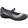 image:imageNAOT Footwear Womens Kirei Maryjane with Cork Footbed and Arch Comfort and Support  Lightweight and Perfect for Travel Removable FootbedSterling LthrGray SuedeGray Patent Leather