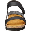 image:imageNAOT Footwear Womens Krista SandalBlack Matte LthrBlack WSilver Rivets