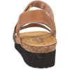 image:imageNAOT Footwear Womens Krista SandalLatte Brown LthrSoft Brown Lthr WBrownCheetah Rivets