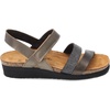 image:imageNAOT Footwear Womens Krista SandalPewter LthrMetal LthrBlack WSilver Rivets