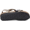 image:imageNAOT Footwear Womens Krista SandalPewter LthrMetal LthrBlack WSilver Rivets