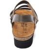image:imageNAOT Footwear Womens Krista SandalPewter LthrMetal LthrBlack WSilver Rivets