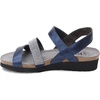 image:imageNAOT Footwear Womens Krista SandalPolar Sea LthrDark Blue WNikel Rivets