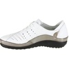 image:imageNAOT Footwear Womens Kumara Lace Up Oxford with Cork Footbed and Arch Support Footbed  Lace Up Shoe  Comfort and Support Slip Resistant  Lightweight and Perfect for TravelWhite LthrSilver Threads Lthr