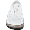image:imageNAOT Footwear Womens Kumara Lace Up Oxford with Cork Footbed and Arch Support Footbed  Lace Up Shoe  Comfort and Support Slip Resistant  Lightweight and Perfect for TravelWhite LthrSilver Threads Lthr