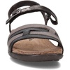 image:imageNAOT Footwear Womens Lucy SandalSoft Black LthrFoggy Gray LthrMetallic Onyx Lthr