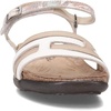 image:imageNAOT Footwear Womens Lucy SandalSoft White LthrSoft Beige LthrFloral Lthr