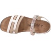 image:imageNAOT Footwear Womens Lucy SandalSoft White LthrSoft Beige LthrFloral Lthr