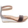 image:imageNAOT Footwear Womens Pixie SandalOily Black SuedeVintage Slate LthrKhaki Beige Lthr