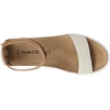 image:imageNAOT Footwear Womens Pixie SandalPorcelain Patent LeatherIvory LeatherLatte Brown Leather