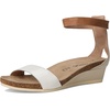 image:imageNAOT Footwear Womens Pixie SandalPorcelain Patent LeatherIvory LeatherLatte Brown Leather