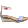 image:imageNAOT Footwear Womens Pixie SandalPurplePink Mirror Lthr Combo