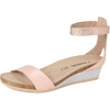 image:imageNAOT Footwear Womens Pixie SandalRose Patent LeatherPale Blush LeatherRose Gold Leather