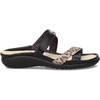 image:imageNAOT Footwear Womens Tariana SandalSoft Black LthrCheetah Suede