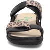 image:imageNAOT Footwear Womens Tariana SandalSoft Black LthrCheetah Suede