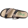 image:imageNAOT Footwear Womens Tariana SandalSoft Black LthrCheetah Suede