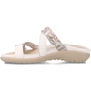 image:imageNAOT Footwear Womens Tariana SandalSoft White LthrFloral Lthr