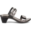 image:imageNAOT Footwear Womens Temper HeelMetallic Onyx LeatherGray Black Multi Rivets