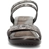 image:imageNAOT Footwear Womens Temper HeelMetallic Onyx LeatherGray Black Multi Rivets