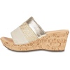 image:imageNAOT Footwear Womens Tiki WedgeBeige NubuckGold JuteRadiant Gold Lthr