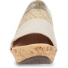 image:imageNAOT Footwear Womens Tiki WedgeBeige NubuckGold JuteRadiant Gold Lthr