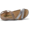 image:imageNAOT Footwear Womens Whetu SandalGray Silver SuedeSoft Silver LthrSand Stone Suede