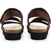 image:imageNAOT Kayla Womens Sandals  Supportive 3Strap Design with Backstrap Cork amp Latex Footbed  Arch Support  TravelFriendly Comfortable Walking Sandals for AllDay WearCognac Soft Leather