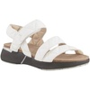 image:imageNAOT Kayla Womens Sandals  Supportive 3Strap Design with Backstrap Cork amp Latex Footbed  Arch Support  TravelFriendly Comfortable Walking Sandals for AllDay WearSport Soft White