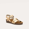 image:imageNAOT Kayla Womens Sandals  Supportive 3Strap Design with Backstrap Cork amp Latex Footbed  Arch Support  TravelFriendly Comfortable Walking Sandals for AllDay WearDark Brass Leather