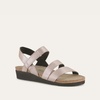 image:imageNAOT Kayla Womens Sandals  Supportive 3Strap Design with Backstrap Cork amp Latex Footbed  Arch Support  TravelFriendly Comfortable Walking Sandals for AllDay WearSilver Threads Leather