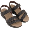 image:imageNAOT Kayla Womens Sandals  Supportive 3Strap Design with Backstrap Cork amp Latex Footbed  Arch Support  TravelFriendly Comfortable Walking Sandals for AllDay WearBlack Lthr