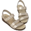 image:imageNAOT Kayla Womens Sandals  Supportive 3Strap Design with Backstrap Cork amp Latex Footbed  Arch Support  TravelFriendly Comfortable Walking Sandals for AllDay WearRadiant Gold Leather