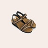 image:imageNAOT Kayla Womens Sandals  Supportive 3Strap Design with Backstrap Cork amp Latex Footbed  Arch Support  TravelFriendly Comfortable Walking Sandals for AllDay WearJet Black LeatherBlackBrown Raffi